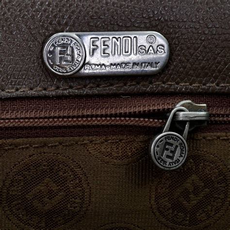 fendi roma sas zipper pull|vintage Fendi bags.